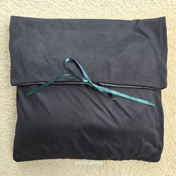 The Travelwrap Company Cashmere Scarf/Wrap Orange with Storage Bag Scotland - Picture 13 of 13